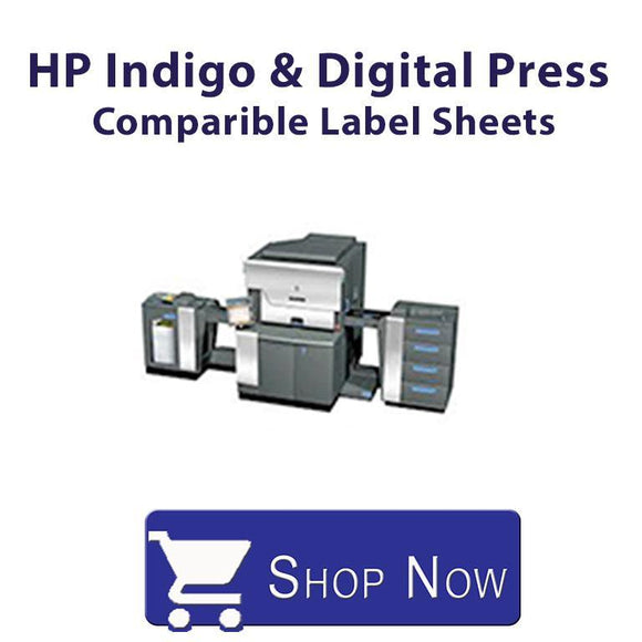 HP Indigo & Digital Press Comparible Label Sheets.