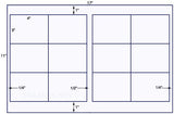 US5640-4'' x 3''-12 up label on a 11'' x 17'' sheet.