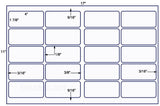 US6022-4''x1 7/8''-20 up label on a 11'' x 17'' sheet.