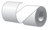 2.25'' x 60' Continuous Direct Thermal liner free .5'' Core-1.875''OD