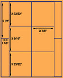 US1659-3 1/8'' x varies-6 up on a 8 1/2" x 11" label sheet.