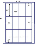 US3042-1 3/4''x3 1/2''-12 up on a 8 1/2" x 11" label sheet.
