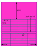 US3746-2 1/16''x11/16''-40 up on a 8 1/2"x11" label sheet.