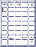 US3879-1 1/2''x 1''- 55 up on a 8 1/2" x 11" label sheet.