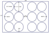 US8183-3.5''Diameter circle 12 up on a 11''x17''sheet.