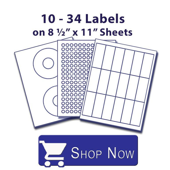 10-34 Labels on a 8 1/2