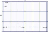 US6001-2 1/2''x3 2/3''-18 up label on a 11'' x 17'' sheet.