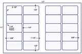 US6023-3 1/2''x2''-20 up label on a 11'' x 17'' sheet.