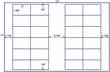 US7080-3''x1 3/4''-24 up label on a 11'' x 17'' sheet.