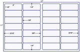 US7200-4'' x 1 1/2''-28 up label on a 11'' x 17'' sheet.