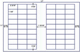 US7560-2 3/16'' x 1 1/8''-54 up label on a 11'' x 17''sheet.