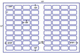 US7712-1 3/4''x1'' RC-72 up label on a 11'' x 17''sheet.