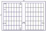 US7820-1 1/16''x1 3/4''-84 up label on a 11'' x 17''sheet.