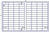 US7880-2''x3/4''-112 up label on a 11'' x 17''sheet.