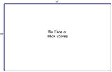 US0000-11'' x 17'' labelNo Face or Back Scores on sheet.
