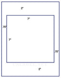 1,000 Uncoated White Matte Inkjet or Laser sheets with Permanent adhesive
