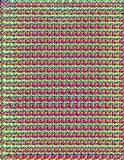 1,000 Fluorescent Pink Laser Only sheets with Permanent adhesive