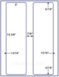 US1220-3'' x 10 3/8''-2 up Addendum Monroney Window label