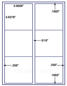 US1791-3.9006''x3.63780''-6 up A4 on a 8 1/4"x11 1/4" sheet