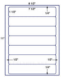 US1841-71/2''x1 1/2''-7 up on a 8 1/2" x 11" label sheet.