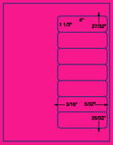 US1845-4''x1 1/3''-7 up on a 8 1/2" x 11" label sheet.