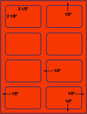 US1939-3.5''x2.125''-8 up on a 8.5" x 11" label sheet.
