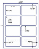 US1961-3 3/4''x2 7/16''-8 up on a 8 1/2" x 11" label sheet.