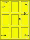 US1980-2.1''x2.8''-8 up on a 8 1/2" x 11" label sheet.