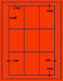 US2002-3 3/8''x2 1/4''-9 up on a 8 1/2" x 11" label sheet.