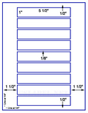 1,000 Uncoated White Matte Inkjet or Laser sheets with Permanent adhesive