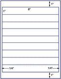 US2010-8''x1''-9 up on a 8 1/2" x 11" label sheet.