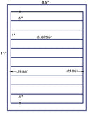 US2030-1''x8.0265''-10 up on a 8 1/2"x11" label sheet.