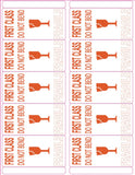 1,000 Customprint Matte Inkjet or Laser sheets with Permanent adhesive