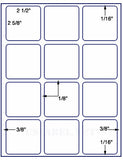 1,000 Uncoated White Matte Inkjet or Laser sheets with Permanent adhesive