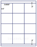 1,000 Uncoated White Matte Inkjet or Laser sheets with Permanent adhesive