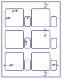 US3104-2.79''x2.6"-12 up on a 8 1/2" x 11" label sheet.