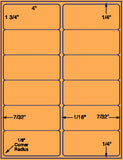 US3120-4''x1 3/4''-12 up on a 8 1/2" x 11" label sheet.