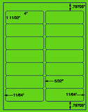 US3185-4'' x 1 11/32''-14 up on a 8 1/2"x11" label sheet.