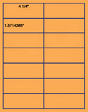 US3241-4 1/4''x1.571''-14 up on a 8 1/2"x11" label sheet.