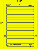 US3271-.6689"x7''-15 up on a 8 1/2"x11" label sheet.