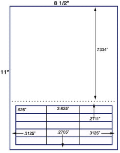 US3272-.625"x2.625''-15 up on a 8 1/2" x11" label sheet.