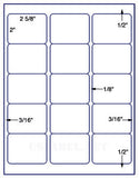 1,000 Uncoated White Matte Inkjet or Laser sheets with Permanent adhesive