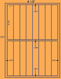 US3377-1''x5.24''-16 up on a 8 1/2"x11" label sheet.