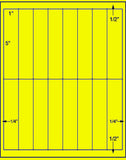 US3379-5'' x 1''-16 up on a 8 1/2"x11" label sheet.