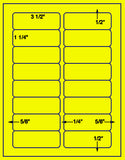 US3381-3 1/2''x1 1/4''-16 up on a 8 1/2"x11" label sheet.