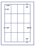 1,000 Uncoated White Matte Inkjet or Laser sheets with Permanent adhesive