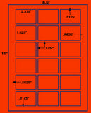 US3397-2.375''x1.625''-18 up on a 8.5"x11" label sheet.