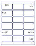 1,000 Uncoated White Matte Inkjet or Laser sheets with Permanent adhesive