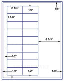 1,000 Uncoated White Matte Inkjet or Laser sheets with Permanent adhesive