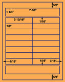 US3403-7 5/8'' x 1 1/4''-18 up on a 8 1/2"x11" label sheet.